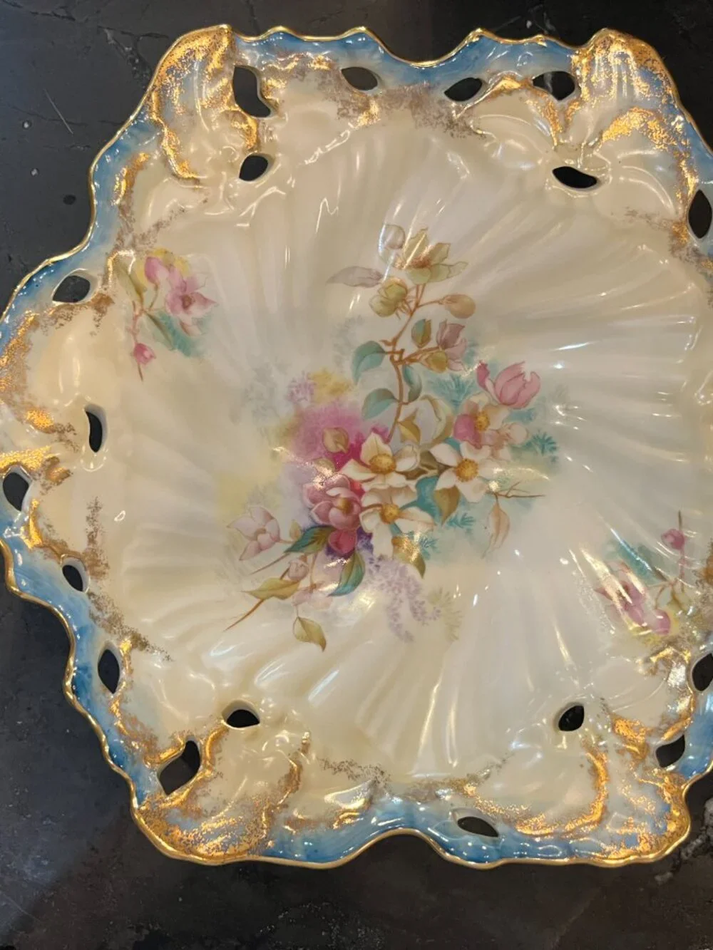 Vintage RS SuhL German Porcelain Bowl